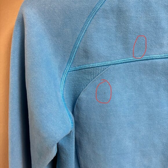 Lululemon Womens Scuba Hoodie Sz 6 Full Zip Jacket Blue Active Yoga Stretch - Picture 6 of 16